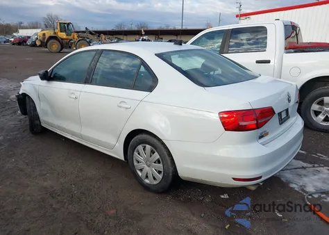 2015 Volkswagen Jetta 2.0L S from USA, damaged, VIN 3VW1K7AJ9FM406229